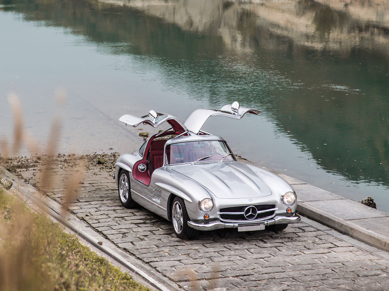 Illustration for article titled NPoCP: AMG V8 converted 300 SL Gullwing Coupe.